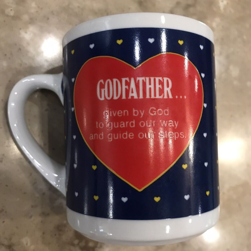 Abbey Press Coffee Cup Mug Godfather Heart Christian‎